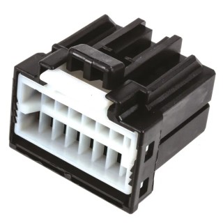 TE Connectivity MULTILOCK 040 II Male Connector Housing 16 Way 2 Row Straight 2.5 mm Pitch 175966-2