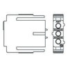 TE Connectivity Metrimate Male Connector Housing 5 mm Pitch 3 Way 1 Row Straight 207360-1
