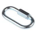 RS PRO Zinc Plated Steel Quick Repair Chain Link, 6 mm Diameter, 57 mm Length 750-604