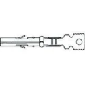 TE Connectivity Miniature Rectangular Series Female Crimp Terminal, 9A Current, 26 AWG Min, 18 AWG Max, Tin Plated 641300-1