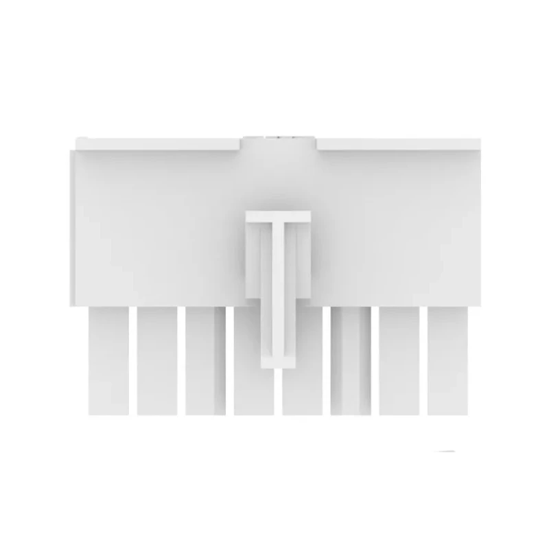 TE Connectivity Mini-Universal MATE-N-LOK Male Connector Housing 4.14 mm Pitch 16 Way 2 Row Straight 770583-1