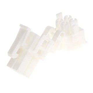 TE Connectivity Mini-Universal MATE-N-LOK II Male Connector Housing 4.14 mm Pitch 4 Way 2 Row Straight 794188-1