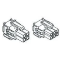 TE Connectivity Mini-Universal MATE-N-LOK II Male Connector Housing 4.14 mm Pitch 6 Way 2 Row Straight 794190-1