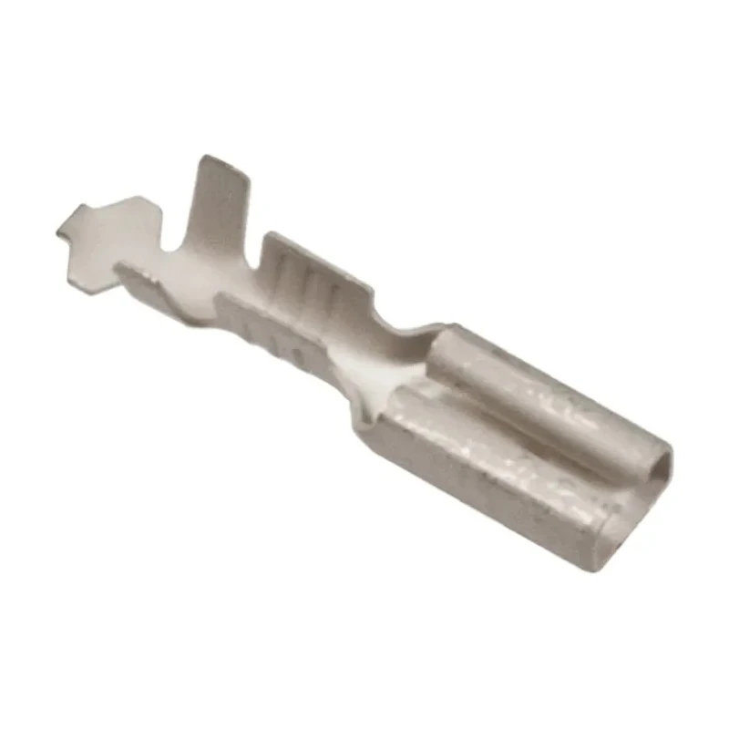 TE Connectivity Black Uninsulated Female Spade Connector Crimp 20 AWG to 17 AWG 2.19 x 2.19 mm Tab Size 160534-2