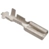 TE Connectivity Black Uninsulated Female Spade Connector Crimp 20 AWG to 17 AWG 2.19 x 2.19 mm Tab Size 160534-2