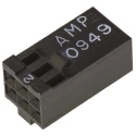 TE Connectivity AMPMODU MOD IV Female Connector Housing 2.54 mm Pitch 6 Way 2 Row Straight 87631-2