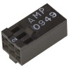 TE Connectivity AMPMODU MOD IV Female Connector Housing 2.54 mm Pitch 6 Way 2 Row Straight 87631-2