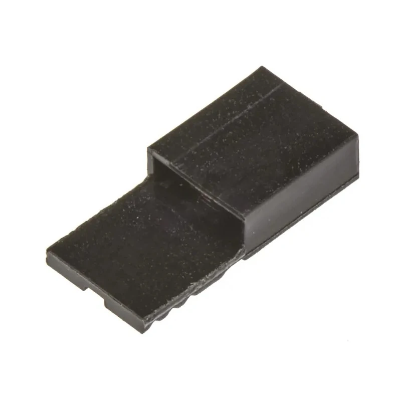TE Connectivity AMPMODU NOVO 2 Way 1 Row 2.54 mm Pitch Shunt Straight Female Black Handle 881545-1
