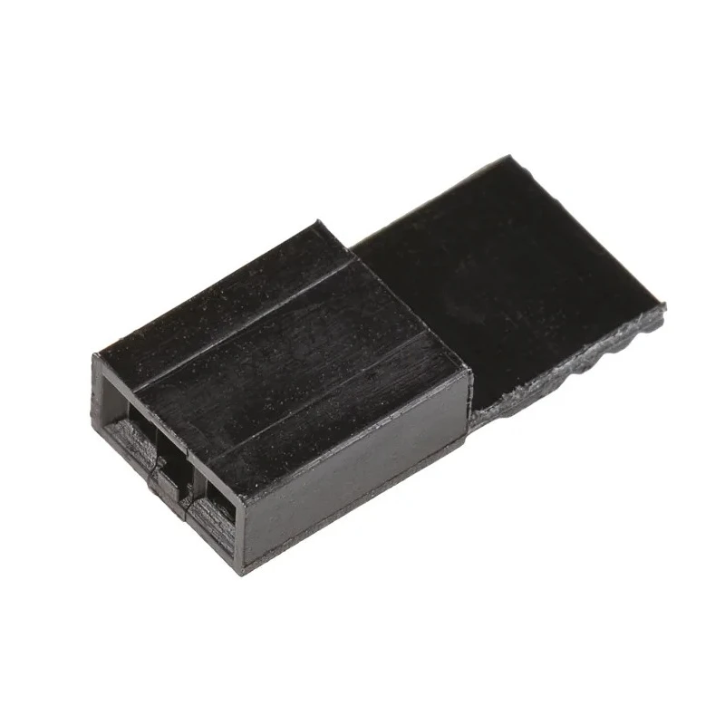 TE Connectivity AMPMODU NOVO Shunt Straight Female Handle Black 2 Way 1 Row 2.54 mm Pitch 881545-2
