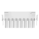 TE Connectivity Universal MATE-N-LOK Male Connector Housing 6.35 mm Pitch 8 Way 1 Row Straight 926301-3