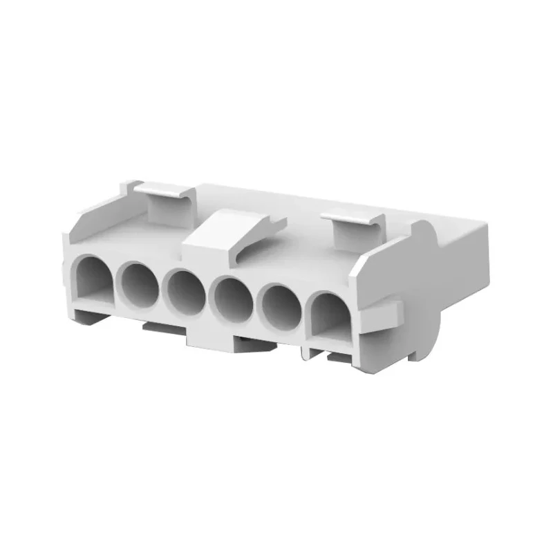 TE Connectivity Universal MATE-N-LOK Female Connector Housing 6.35 mm Pitch 6 Way 1 Row Straight 926307-3