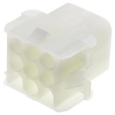 TE Connectivity Universal MATE-N-LOK Female Connector Housing 6.35 mm Pitch 12 Way 3 Row Straight 926681-3