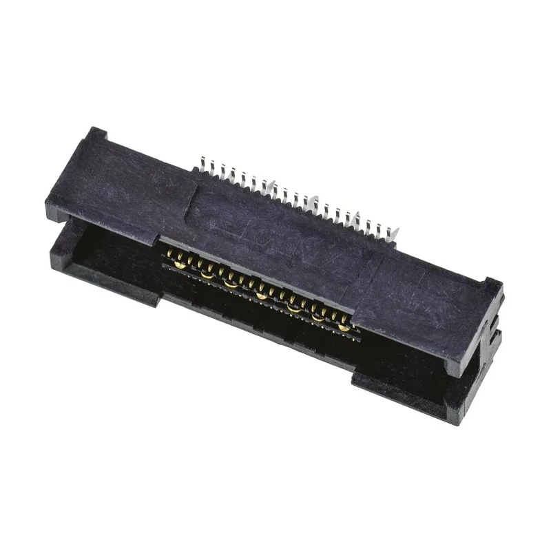 TE Connectivity MICTOR Series Straight Surface PCB Socket 38-Contact 2 Row 0.64 mm Pitch Solder 5767054-1