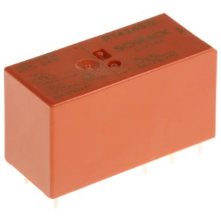 TE Connectivity PCB Power Relay 115V AC Coil 8A Switching Current DPDT RT424615