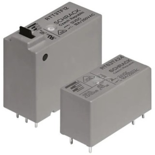 TE Connectivity PCB Power Relay, 12V DC Coil, 16A Switching Current, SPST RTS3TF12