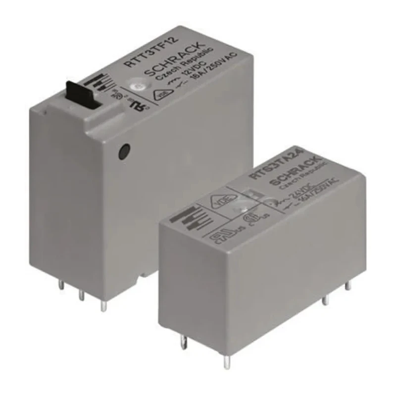 TE Connectivity PCB Power Relay, 12V DC Coil, 16A Switching Current, SPST RTS3TF12