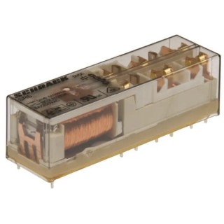 TE Connectivity PCB Force Guided Relay, 12V DC Coil Voltage, 6-Pole, 6PDT SR6A6K12