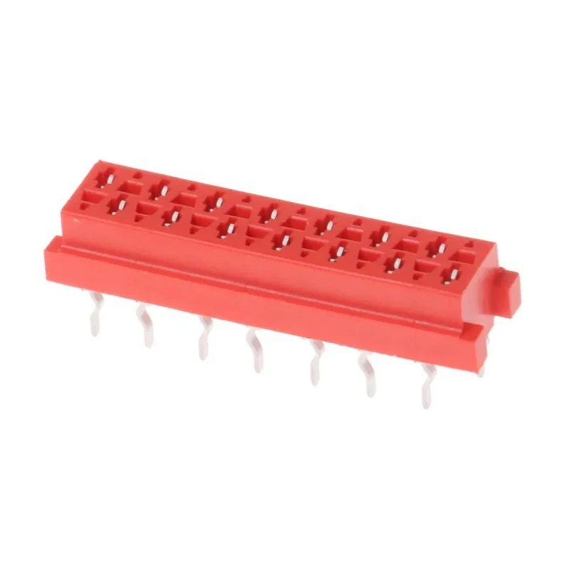 TE Connectivity Micro-MaTch Series Straight Through Hole PCB Socket 14-Contact 2 Row 2.54 mm Pitch Solder 1-215079-4