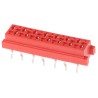 TE Connectivity Micro-MaTch Series Straight Through Hole PCB Socket 14-Contact 2 Row 2.54 mm Pitch Solder 1-215079-4