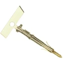 TE Connectivity Mini-Universal MATE-N-LOK Series Male Crimp Terminal 7A Current 22-18 AWG Wire 170360-3