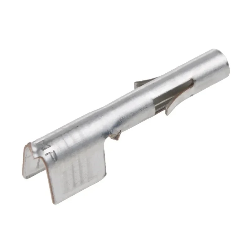 TE Connectivity Universal MATE-N-LOK Series Female Crimp Terminal, 12 AWG Min Crimp, 10 AWG Max, Tin Plating 350923-3