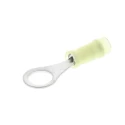 TE Connectivity PIDG Insulated Ring Terminal M4 Stud Size 26 AWG to 22 AWG Wire Size Yellow 323916