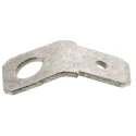 TE Connectivity FASTON 250 Silver Uninsulated Male Spade Connector, Stud Mount Tab, 6.35 x 0.81 mm Tab Size 140814-2