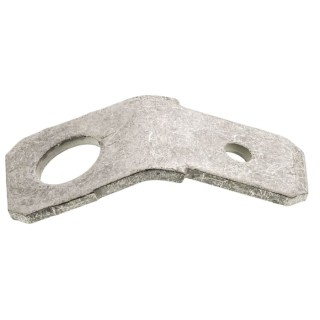 TE Connectivity FASTON 250 Silver Uninsulated Male Spade Connector, Stud Mount Tab, 6.35 x 0.81 mm Tab Size 140814-2