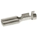 TE Connectivity FASTON 110 Series Silver Uninsulated Female Spade Connector Crimp 2.8 x 0.5 mm Tab Size 20 AWG to 160539-2