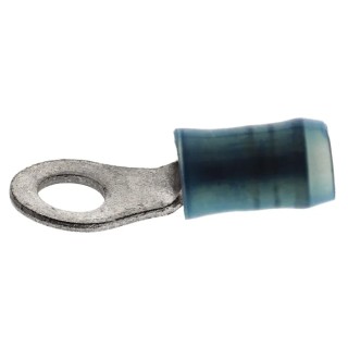 TE Connectivity PIDG Insulated Ring Terminal M4 Stud Size 16 AWG 14 AWG Wire Size Blue 51864-1