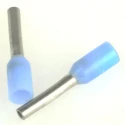 TE Connectivity Insulated Crimp Bootlace Ferrule 6 mm Pin Length 0.75 mm Pin Diameter Light Blue 23 AWG 966066-1