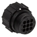 TE Connectivity Circular Connector 9 Contacts Cable Mount Plug Female CPC Series 206708-1