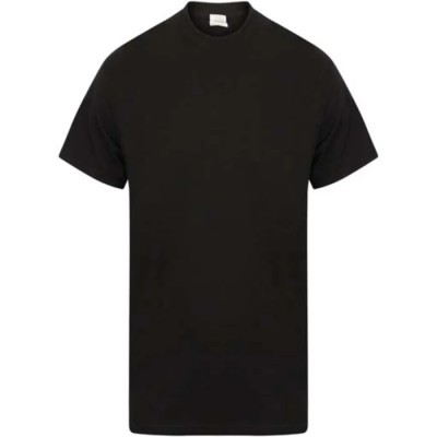 RS PRO Black Cotton Short Sleeve T-Shirt M 137-0426