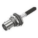 TE Connectivity BNC Series Coaxial Connector Panel Mount Female BNC, 75 Ω, Straight Body Crimp 1-1337435-0