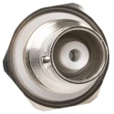 TE Connectivity BNC Series Coaxial Connector Panel Mount Female, 50 Ω, Straight Body, Crimp Termination 1-1337548-0