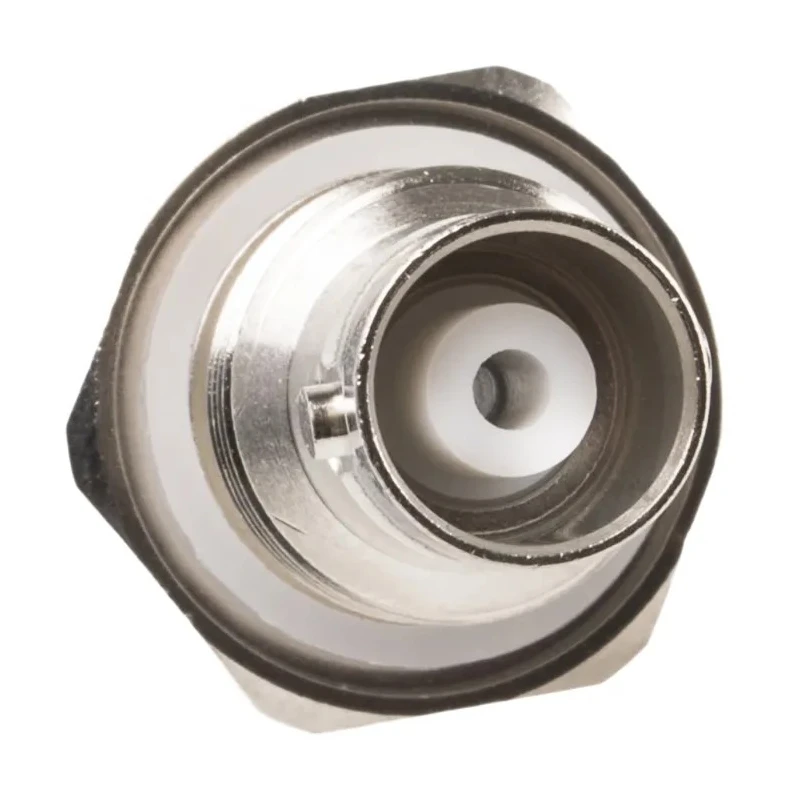 TE Connectivity BNC Series Coaxial Connector Panel Mount Female BNC, 50 Ω, Straight Body Crimp 1-1337548-0