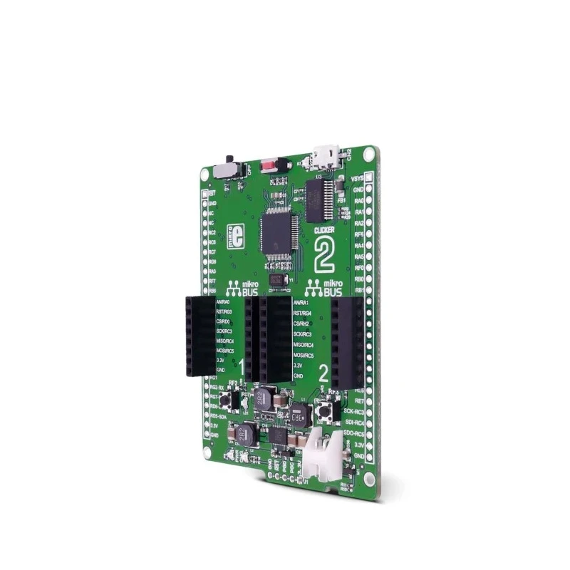 MikroElektronika Development Kit Clicker 2 for PIC18FK MCU Add On Board MIKROE-2584