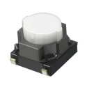Panasonic IP67 Natural Tactile Switch Push Plate SPST 20mA 15 V dc Surface EVQP0405M