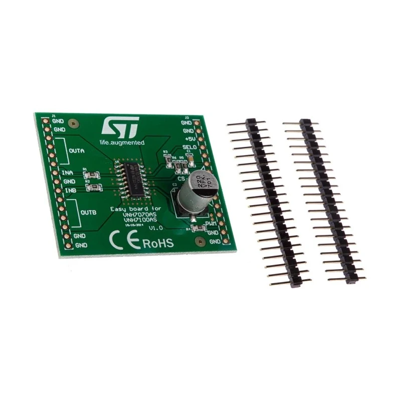 STMicroelectronics VNH7070AS Evaluation Board Motor Driver for VNH7070AS H-Bridge 