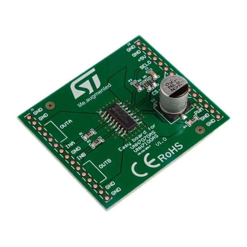 STMicroelectronics VNH7070AS Evaluation Board Motor Driver for VNH7070AS H-Bridge 