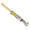 TE Connectivity Male Crimp Circular Connector Contact Size 16, Wire Size 20, 24AWG, Gold over Nickel Plating 66400-3