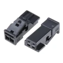 TE Connectivity Micro Quadlock System Female Connector Housing 2 Way 1 Row Straight 2.54 mm Pitch 1-1718333-1