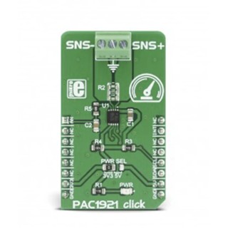 MikroElektronika Development Kit PAC1921 Click for High-Side Power/Current Monitor PAC1921