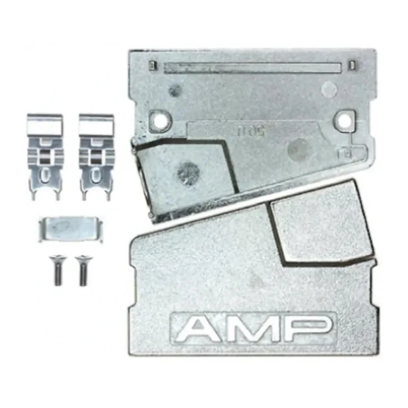 TE Connectivity III Series Zinc Angled D-Sub Backshell 50 Contacts 5749202-2