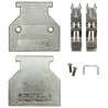 TE Connectivity AMPRIMITR .50III Series Zinc Straight D-Sub Backshell 26 Way 749608-2