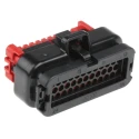 TE Connectivity Ampseal Polybutylene Terephthalate Horizontal Female 35 Way Housing 776164-1