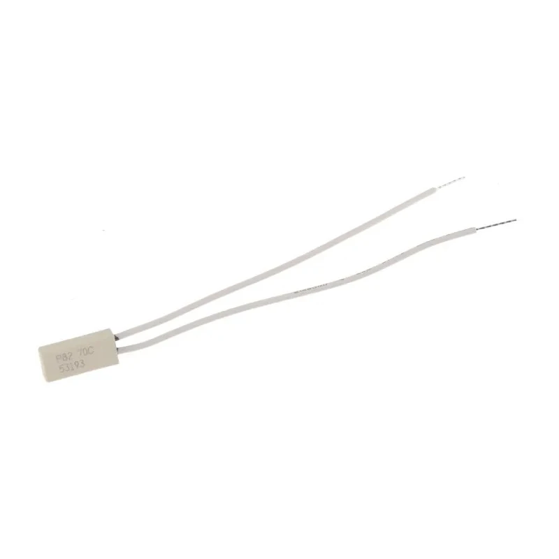 Limitor High Thermal Sensitivity Thermal Fuse P82 70 05100, Multi-Use Self-Resetting, 250V, PCB Wire Ended P82 70 05100