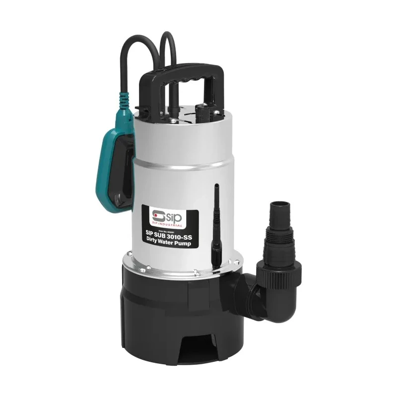 SIP 230V Submersible Water Pump 1000W Stainless Steel Body 300L/min 6897