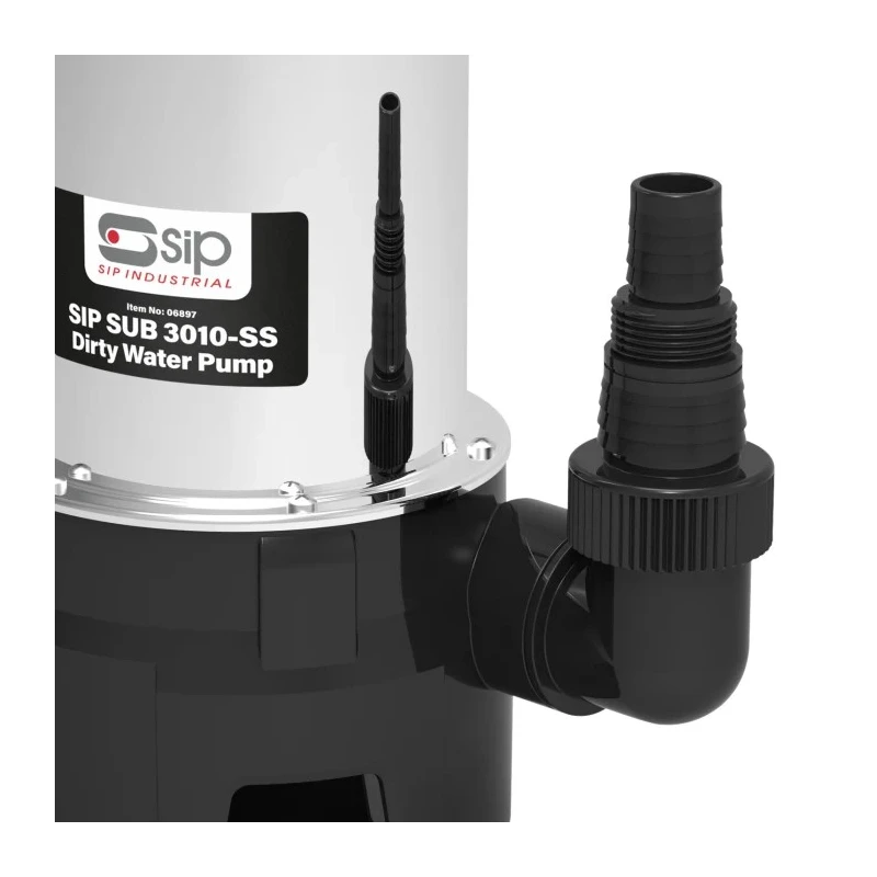 SIP 230V Submersible Water Pump 1000W Stainless Steel Body 300L/min 6897