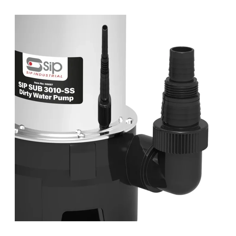 SIP 230V Submersible Water Pump 1000W Stainless Steel Body 300L/min 6897